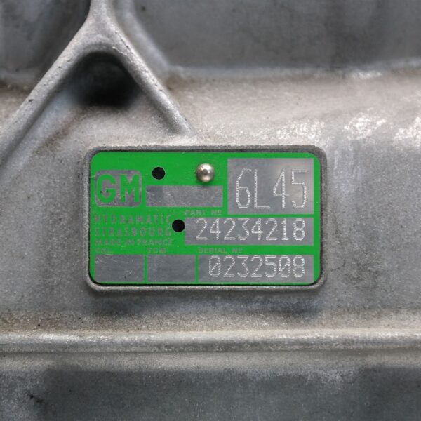 TRANS/GEARBOX AUTO, PETROL, 2.5, 323i/325i, N52/N52N/N52K, E90, 6L45R, 03/06-01/12