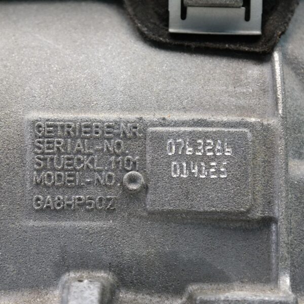 TRANS/GEARBOX AUTO, DIESEL, 2.0, 520d, TURBO, B47O, G30, 03/17-05/23