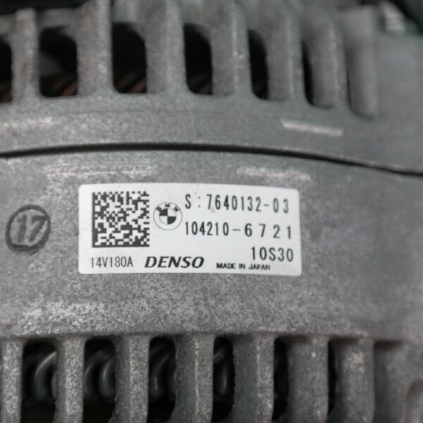 SAMSUNG CSC ALTERNATOR F25 (814) *12-20* D4