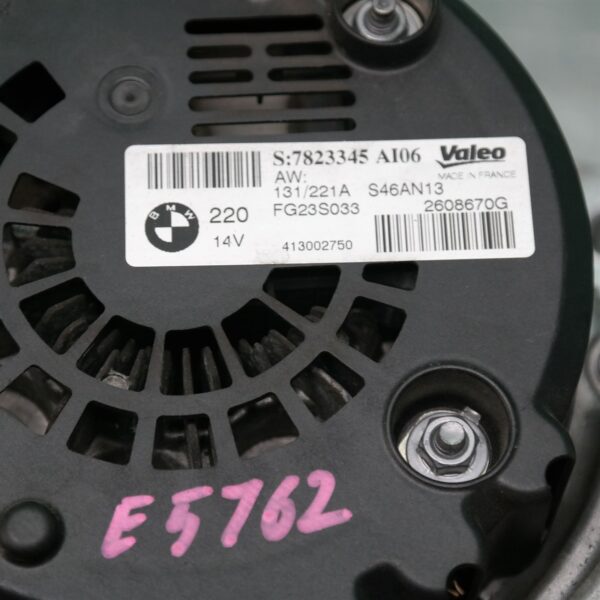 SAMSUNG CSC ALTERNATOR F15 (345) *12-20*