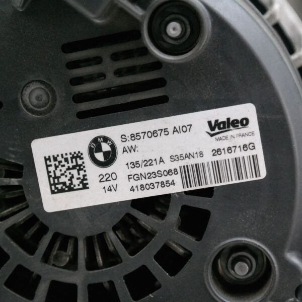 SAMSUNG CSC ALTERNATOR F16 (675) *12-20*