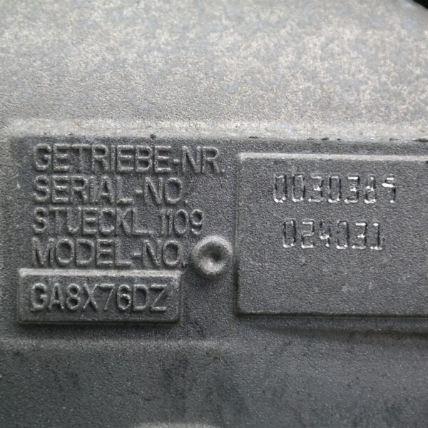 SAMSUNG CSC TRANS/GEARBOX G05, AUTO, AWD, DIESEL 3.0, TURBO, B57 CODE, GA8HP76X-WY4, XDRIVE 30D, 08/18-02/23