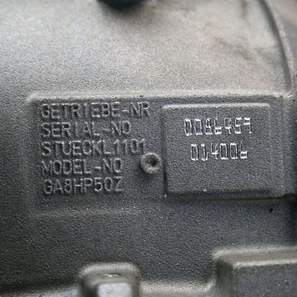 TRANS/GEARBOX AUTO, DIESEL, 2.0, 520d, TURBO, B47O, F10/F11, 02/10-10/17