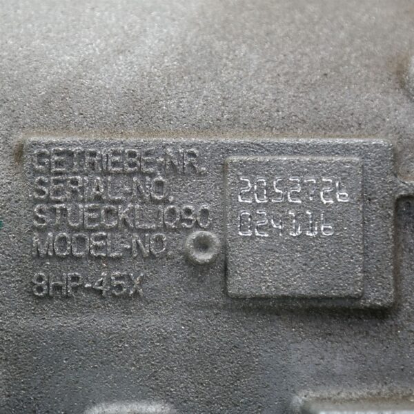 TRANS/GEARBOX AUTO, PETROL, 2.0, x20i, TURBO, N20, TURBO, F25, 12/10-07/17