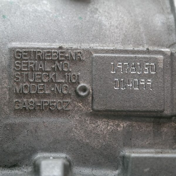 SAMSUNG CSC TRANS/GEARBOX AUTO, PETROL, 2.0, 420i/430i, TURBO, B48, F32/F33/F36, 05/16-12/20