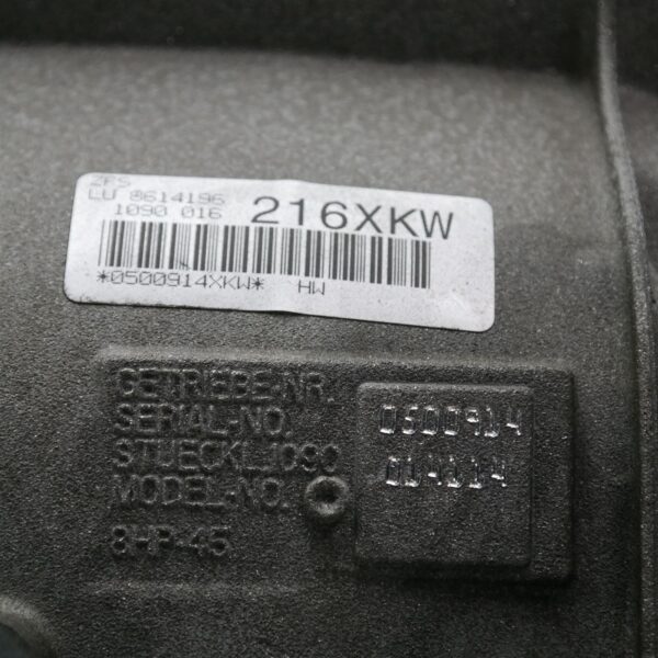 SAMSUNG CSC TRANS/GEARBOX AUTO, DIESEL, 2.0, 118d, TURBO, N47N/N47T, F20, 06/11-02/15