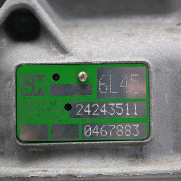 SAMSUNG CSC TRANS/GEARBOX AUTO, PETROL, 2.5, 323i/325i, N52/N52N/N52K, E90, 6L45R, 03/06-01/12