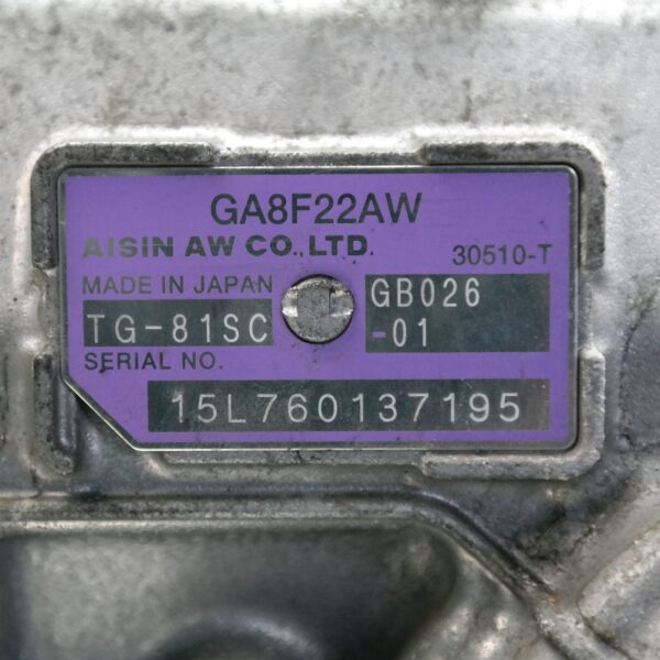 SAMSUNG CSC TRANS/GEARBOX AUTO, PETROL, 2.0, sDrive20i, TURBO, B48M, F48, 8 SPEED, 08/15-06/22