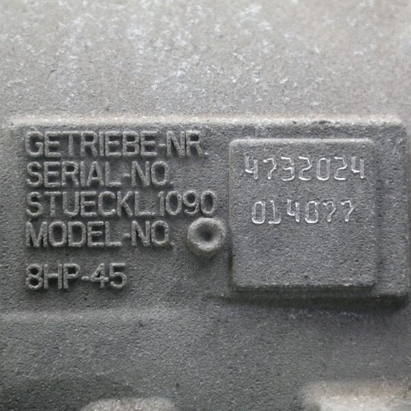 SAMSUNG CSC TRANS/GEARBOX AUTO, RWD, PETROL, 2.0, s20i, TURBO, N20, 8 SPEED, E84, 08/12-07/15