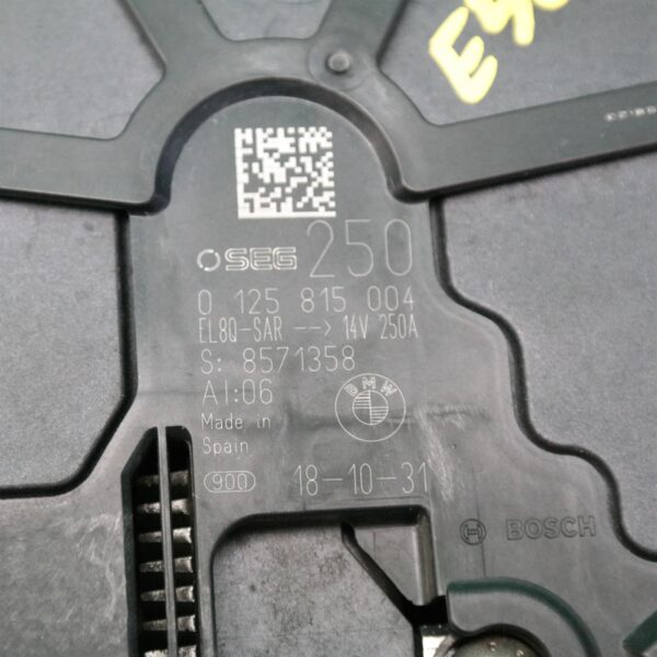 SAMSUNG CSC ALTERNATOR G01 (358) *12-20*