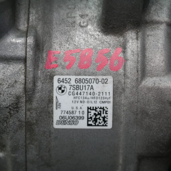 A/C COMPRESSOR F15 (059) *64-50*