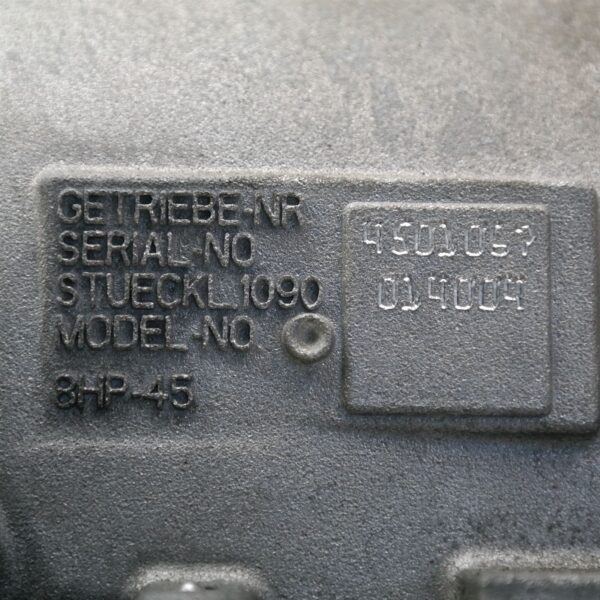 TRANS/GEARBOX AUTO, PETROL, 3.0, 640i, TURBO, N55, 8 SPEED, F12/F13/F06, 05/11-08/18