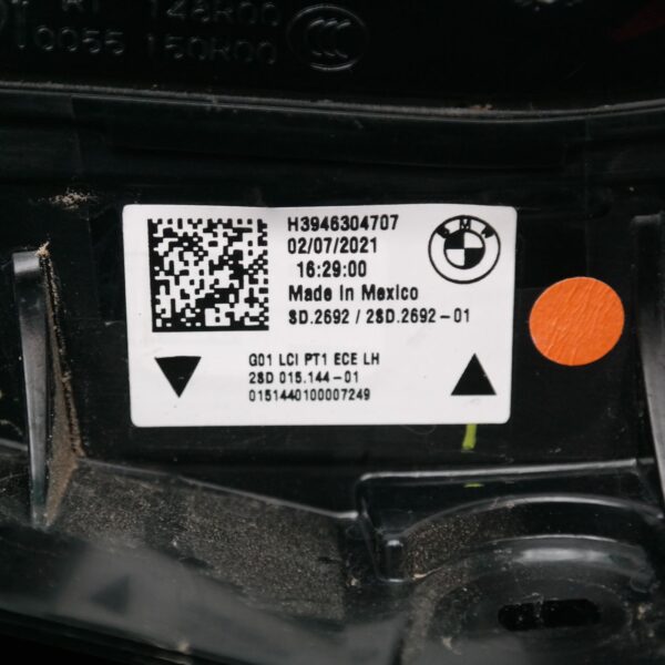 LEFT TAILLIGHT IN BODY, LED TYPE, G01/F97, 08/17-07/21