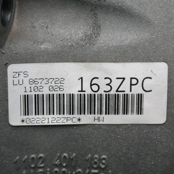 TRANS/GEARBOX AUTO, DIESEL, 3.0, xDRIVE30d, TURBO, N57N, GA8HP75Z, F15, 09/13-07/18