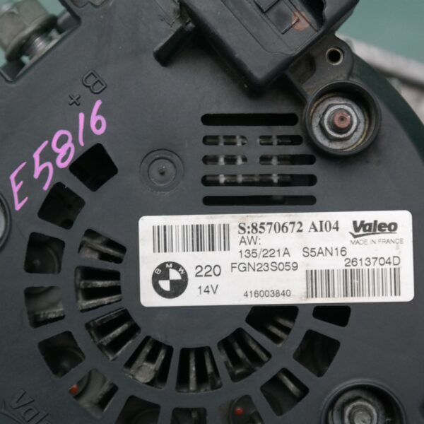 SAMSUNG CSC ALTERNATOR F26 (672) *12-20* D6