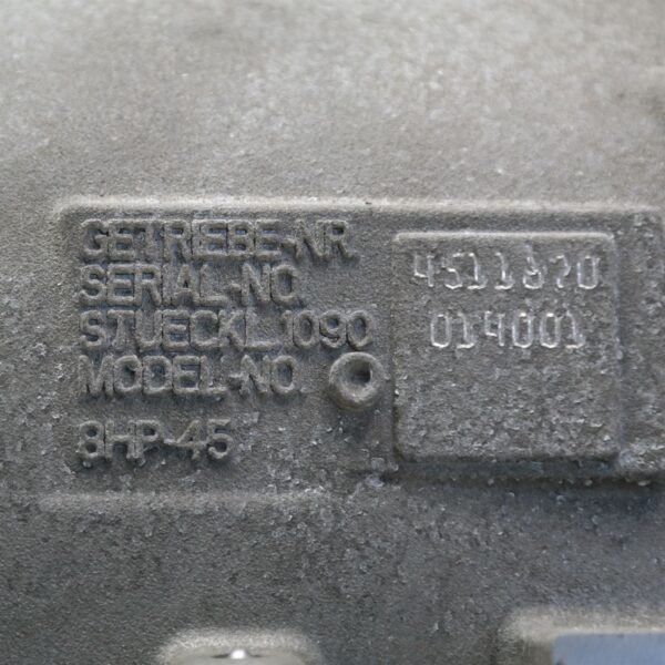 TRANS/GEARBOX AUTO, PETROL, 1.6, TURBO, 116i/118i/120i, N13, ZTH CODE, F20, 06/11-06/16