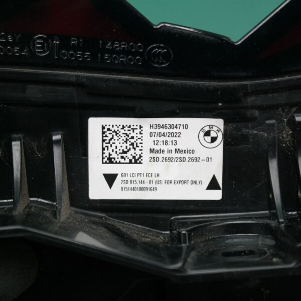 SAMSUNG CSC LEFT TAILLIGHT IN BODY, W/ LED TYPE, G01/F97, 08/21-08/24