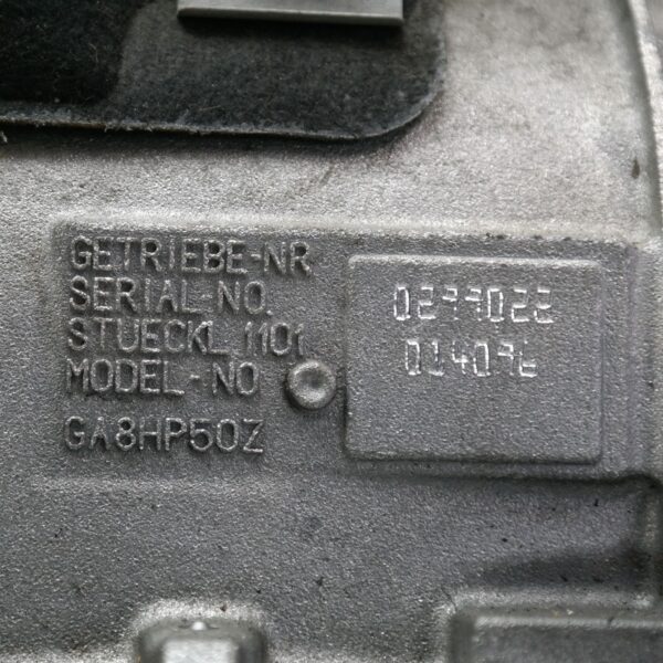 SAMSUNG CSC TRANS/GEARBOX AUTO, DIESEL, 2.0, sDRIVE25d, TWIN TURBO, B47, F15, 12/13-07/18