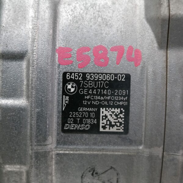 SAMSUNG CSC A/C COMPRESSOR F10 (060) *64-50*