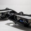 BMW E60/E61 5 Series Bi-Xenon LCI 07-10 Headlights Pair - Refurbished