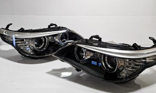 BMW E60/E61 5 Series Bi-Xenon LCI 07-10 Headlights Pair - Refurbished