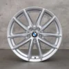 OEM BMW X5 X6 Rims 18 inch G05 G06 Styling 618 V-spoke 6880684 silver NEW