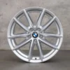 OEM BMW X5 X6 Rims 18 inch G05 G06 Styling 618 V-spoke 6880684 silver NEW