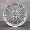 OEM BMW X5 X6 Rims 18 inch G05 G06 Styling 618 V-spoke 6880684 silver NEW