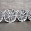 OEM BMW X5 X6 Rims 18 inch G05 G06 Styling 618 V-spoke 6880684 silver NEW