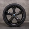 30412-s (1) OEM BMW 5 Series GT 7 Rims 21 inch F07 F01 F02 F03 Summer Wheels Styling 311 black high gloss 6792592 6792593
