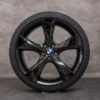 30412-s (3) OEM BMW 5 Series GT 7 Rims 21 inch F07 F01 F02 F03 Summer Wheels Styling 311 black high gloss 6792592 6792593