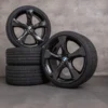 30412-styling- OEM BMW 5 Series GT 7 Rims 21 inch F07 F01 F02 F03 Summer Wheels Styling 311 black high gloss 6792592 6792593