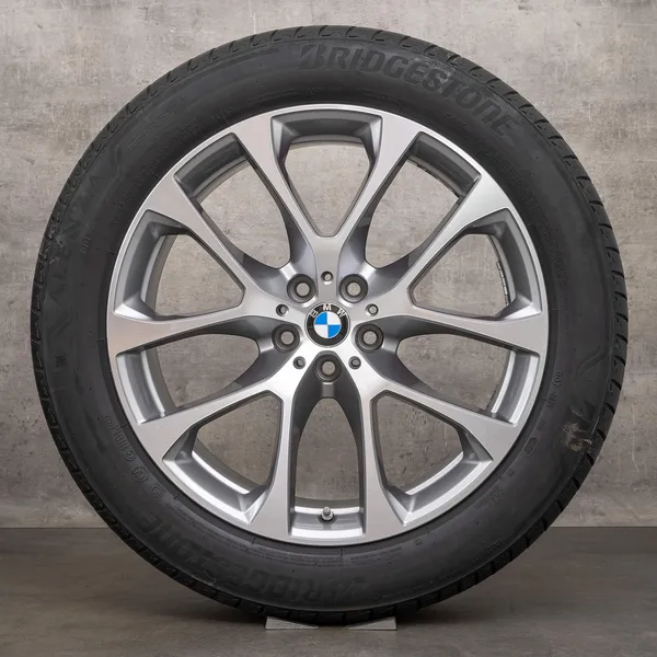 OEM BMW M3 M4 Rims 20 inch F80 F82 F83 Styling 666 M 8090194 8090195 ferric grey gloss turned