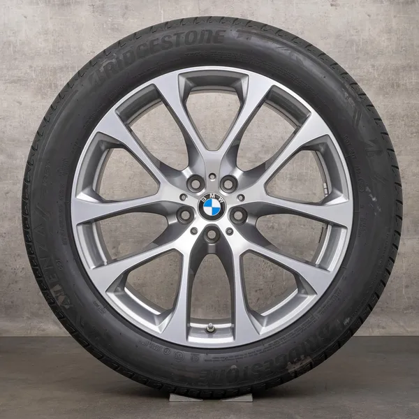 OEM BMW M3 M4 Rims 20 inch F80 F82 F83 Styling 666 M 8090194 8090195 ferric grey gloss turned