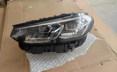 2022 2023 BMW X3 X4 G01 G02 Headlight Full LED Front Left Driver Chrome Adaptive