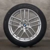 OEM BMW 5 series i5 rims 19 inch G60 G61 summer wheels styling 933 5A324D6 silver NEW