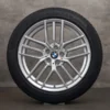 OEM BMW 5 series i5 rims 19 inch G60 G61 summer wheels styling 933 5A324D6 silver NEW