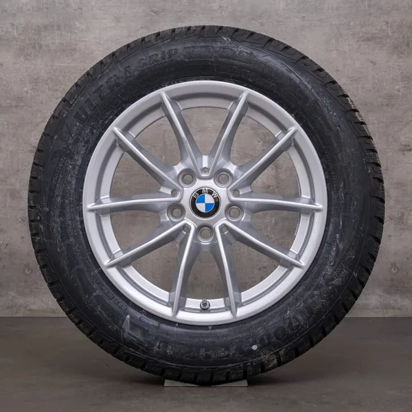 OEM BMW 3 Series snow tire packages 16 inch G20 G21 rims styling 774 6876921 silver NEW