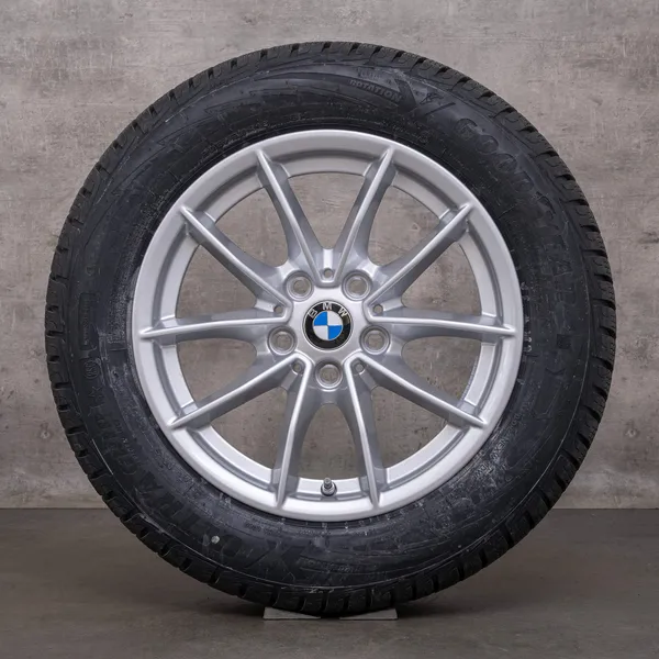 OEM BMW 3 Series snow tire packages 16 inch G20 G21 rims styling 774 6876921 silver NEW