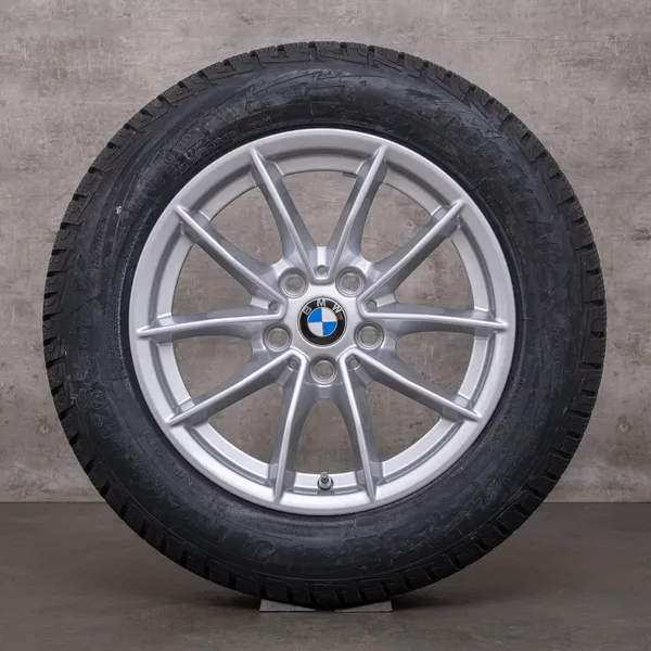 OEM BMW 3 Series snow tire packages 16 inch G20 G21 rims styling 774 6876921 silver NEW