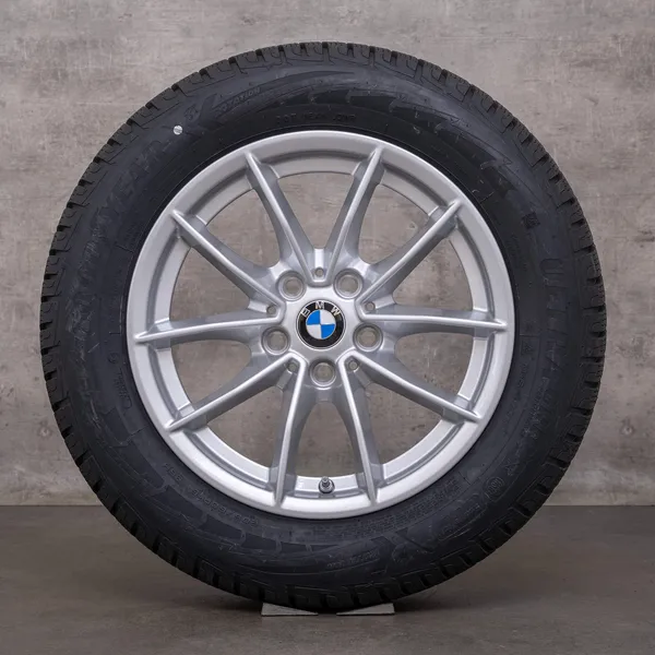 OEM BMW 3 Series snow tire packages 16 inch G20 G21 rims styling 774 6876921 silver NEW