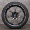 OEM BMW M5 M8 winter wheels 20 inch F90 F91 F92 F93 rims styling 789 M 8073849 8073850 black glossy turned