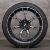 OEM BMW M5 M8 winter wheels 20 inch F90 F91 F92 F93 rims styling 789 M 8073849 8073850 black glossy turned