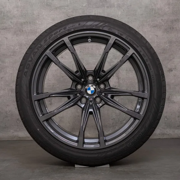 39264-styling-842-m-original-bmw-m3-m4-felgen-19-20-zoll-g80-g82-g83-sommerraeder-842-m-8093830-8093831-orbit-grey_1 OEM BMW M3 M4 wheels 18 19 inch G80 G82 G83 summer 842 M 8093830 8093831 orbit gray
