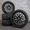 OEM BMW 6 Series 7 wheels 21 inch summer GT G32 G11 G12 Styling 650 M 6893542 jet black NEW