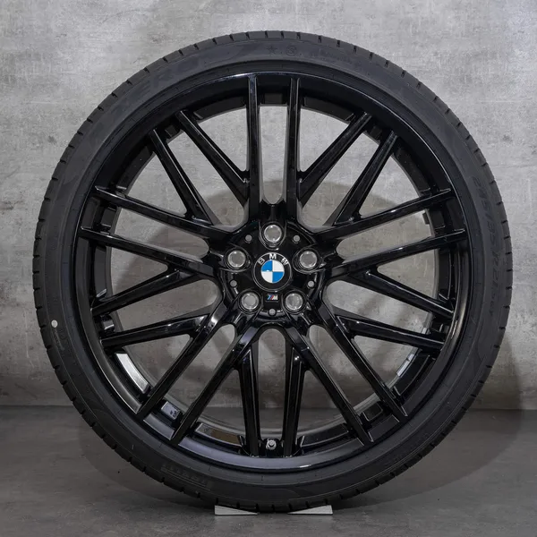 OEM BMW 6 Series 7 wheels 21 inch summer GT G32 G11 G12 Styling 650 M 6893542 jet black NEW