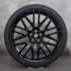 OEM BMW 6 Series 7 wheels 21 inch summer GT G32 G11 G12 Styling 650 M 6893542 jet black NEW