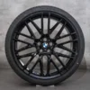 OEM BMW 6 Series 7 wheels 21 inch summer GT G32 G11 G12 Styling 650 M 6893542 jet black NEW