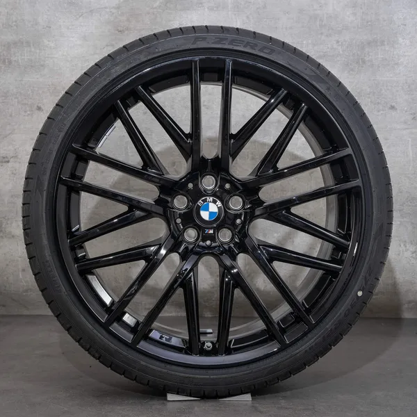 OEM BMW 6 Series 7 wheels 21 inch summer GT G32 G11 G12 Styling 650 M 6893542 jet black NEW