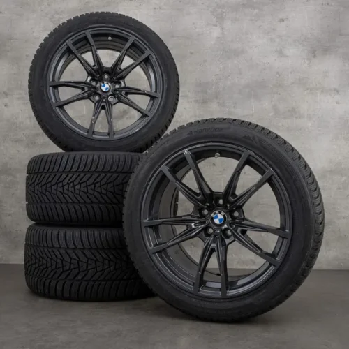 OEM BMW M3 M4 winter wheels 18 19 inch G80 G82 G83 rims 824 M 8093830 8093831 orbit gray